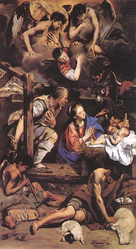 MAINO, Fray Juan Bautista Adoration of the Shepherds sg china oil painting image